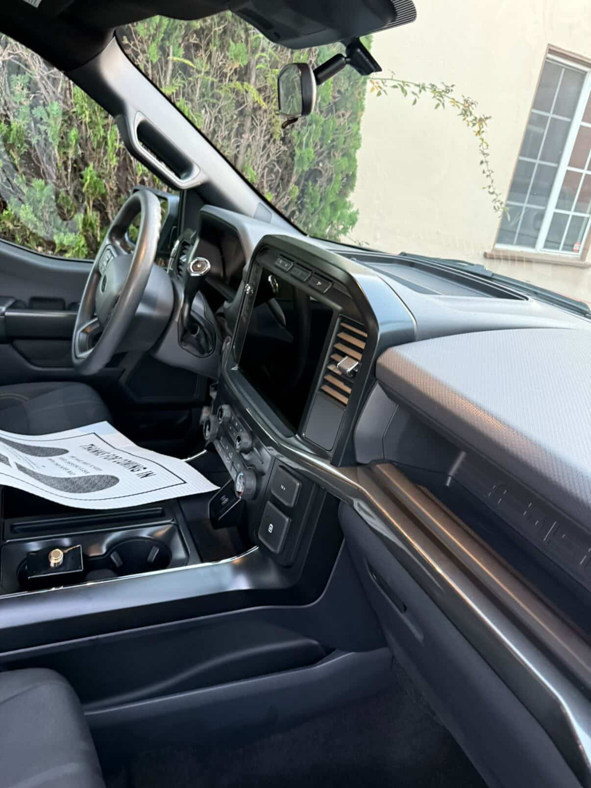 Ford F-150 interior